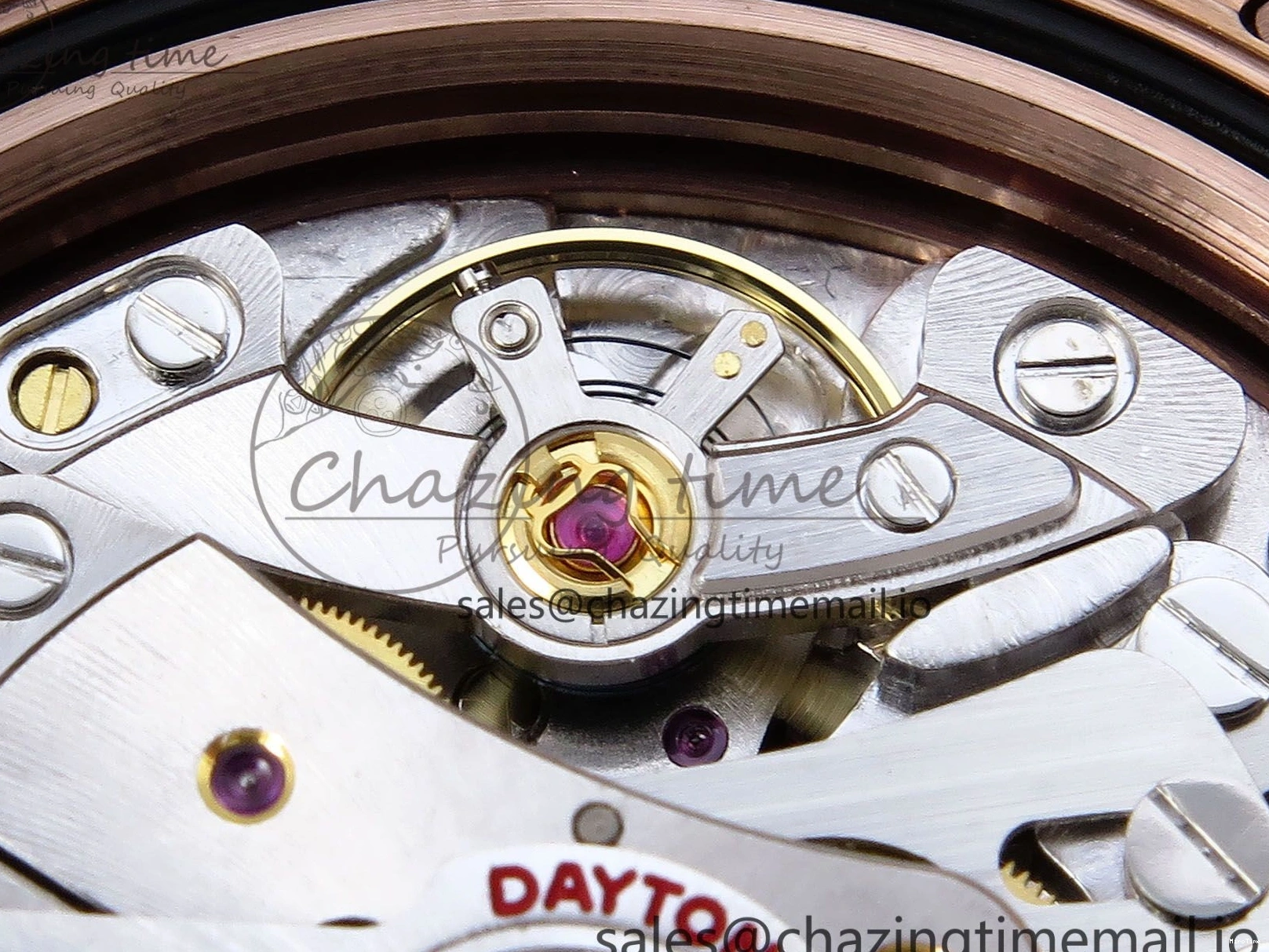 MiroTime 0302 Daytona 116505 KING 1:1 Best Edition Chocolate Dial on RG Bracelet SH OdorResistant 1932